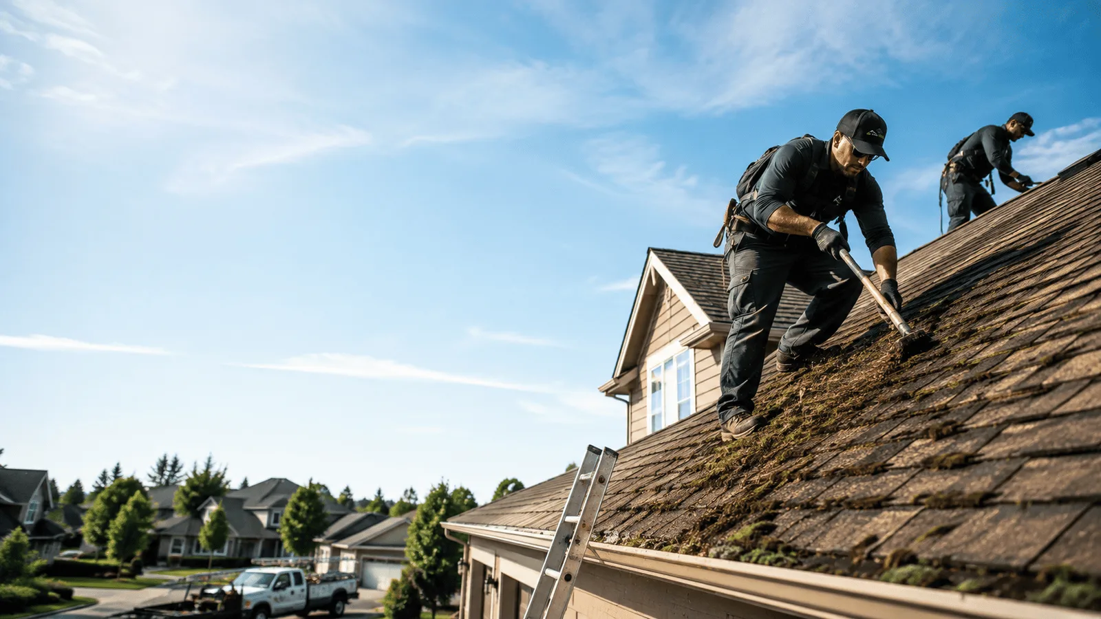 Roof Moss Removal in Aliso Viejo, CA near me